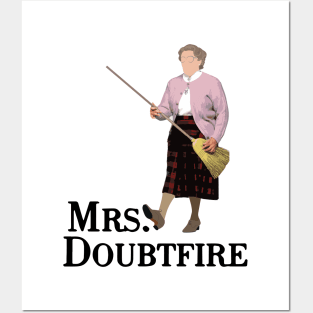 Mrs. Doubtire Posters and Art